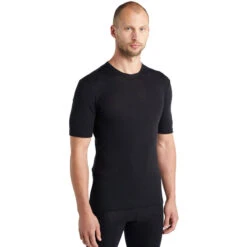 Icebreaker Men's Merino 175 Everyday Short Sleeve Crewe Thermal Top