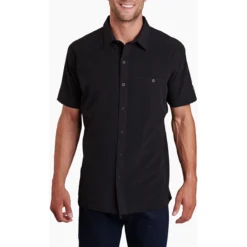 KUHL Men's Renegade Shirt -Pranas Clothing Store 3069 renegade shirt blackout front
