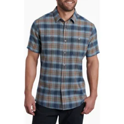 KUHL Men's Skorpio -Pranas Clothing Store 7218 Skorpio Mosaic Blue Front