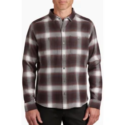 KUHL Men's Law Flannel Long Sleeve 6 KUHL Men's Law Flannel Long Sleeve -Pranas Clothing Store 7373 law flannel ls deep mahogany front pdp photo 3b454f2f 5d97 4e5e 8bf9 23db1fe5cf76
