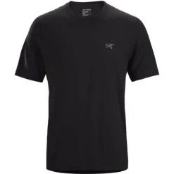 Arcteryx Men's Cormac Short Sleeve Crew -Pranas Clothing Store Cormac Crew SS Black