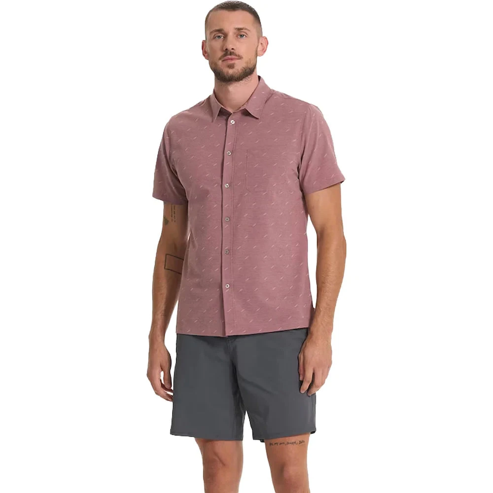Vuori Men's Short Sleeve Bridge Button-Down 3 Vuori Men's Short Sleeve Bridge Button-Down - Image 3