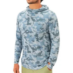 Men's Bamboo Lightweight Hoodie -Pranas Clothing Store LWH 114 P 1
