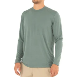 Men's Bamboo Midweight Long Sleeve -Pranas Clothing Store M Midweight LongSleeve Juniper 1