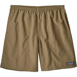 Patagonia Men's Baggies Longs - 7" -Pranas Clothing Store Men s Baggies Longs 7 in 58034 Ash Tan 1