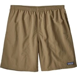 Patagonia Men's Baggies Longs - 7" -Pranas Clothing Store Men s Baggies Longs 7 in 58034 Ash Tan 2