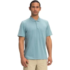 The North Face Men's Short Sleeve Horizon Polo 6 The North Face Men's Short Sleeve Horizon Polo -Pranas Clothing Store NF0A2UN2 BDT hero