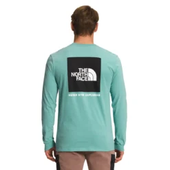 The North Face Men's Long-Sleeve Box NSE Tee -Pranas Clothing Store NF0A4762 864 hero 1