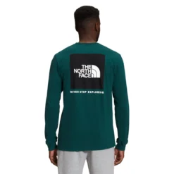 The North Face Men's Long-Sleeve Box NSE Tee -Pranas Clothing Store NF0A4762 EK2 hero 1