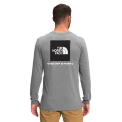 The North Face Men's Long-Sleeve Box NSE Tee 17 The North Face Men's Long-Sleeve Box NSE Tee -Pranas Clothing Store NF0A4762 GVD hero