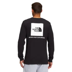 The North Face Men's Long-Sleeve Box NSE Tee 13 The North Face Men's Long-Sleeve Box NSE Tee -Pranas Clothing Store NF0A4762 KY4 hero