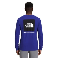 The North Face Men's Long-Sleeve Box NSE Tee 19 The North Face Men's Long-Sleeve Box NSE Tee -Pranas Clothing Store NF0A4762 ZXC hero