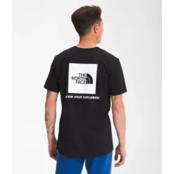 The North Face Men's Short-Sleeve Box NSE Tee -Pranas Clothing Store NF0A4763 KY4 back 1