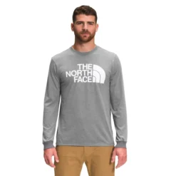 The North Face Men's Long-Sleeve Half Dome Tee -Pranas Clothing Store NF0A4AAK GAZ hero 1