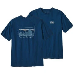 Patagonia Men's '73 Skyline Organic T-Shirt -Pranas Clothing Store POS WBS23 37534 LMBE