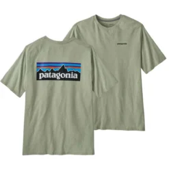 Patagonia Men's P-6 Logo Responsibili-Tee -Pranas Clothing Store POS WBS23 38504 SLVG