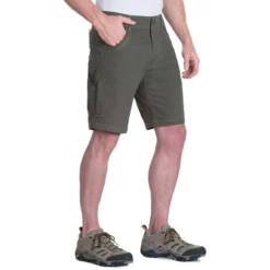 KUHL Men's Ramblr Short - 10" -Pranas Clothing Store Ramblr 10 Inch 5125 Gun Metal
