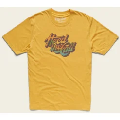 Men's Howler Electric Stencil T-Shirt -Pranas Clothing Store S21 Select T HTC Flourish Pale Yellow Flat 1