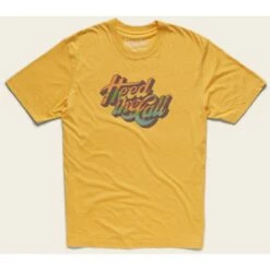 Men's Howler Electric Stencil T-Shirt -Pranas Clothing Store S21 Select T HTC Flourish Pale Yellow Flat