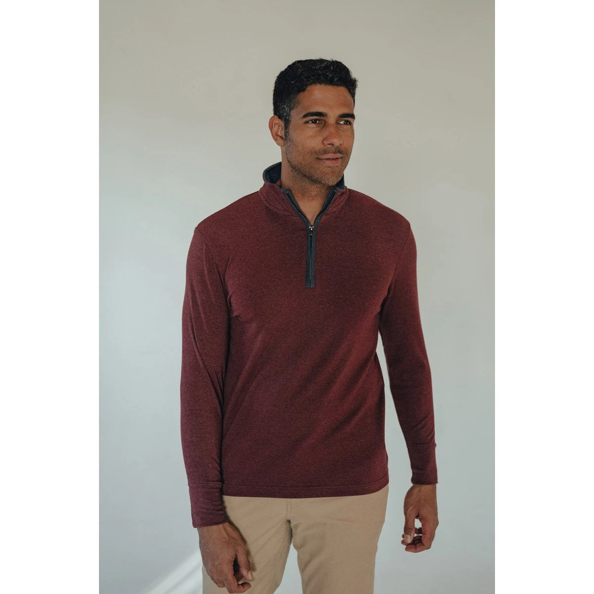 Men's Puremeso Quarter Zip Pullover 4 Men's Puremeso Quarter Zip Pullover - Image 4