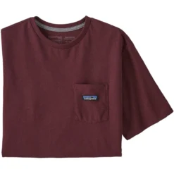 Patagonia Men's P-6 Label Pocket Responsibili-Tee -Pranas Clothing Store WBF21 37406 DAK