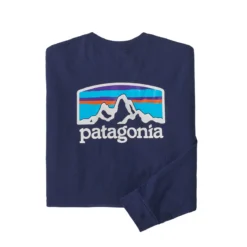 Patagonia Men's Long-Sleeved Fitz Roy Horizons Responsibili-Tee -Pranas Clothing Store WBF22 38514 SNDB