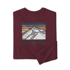 Patagonia Men's Long-Sleeved Line Logo Ridge Responsibili-Tee 6 Patagonia Men's Long-Sleeved Line Logo Ridge Responsibili-Tee -Pranas Clothing Store WBF22 38517 SEQR