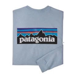 Patagonia Men's Long-Sleeved P-6 Logo Responsibili-Tee -Pranas Clothing Store WBF22 38518 STME 1