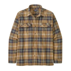 Patagonia Men's Long-Sleeved Organic Cotton Midweight Fjord Flannel Shirt -Pranas Clothing Store WBF22 42400 FORM