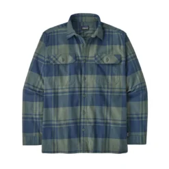 Patagonia Men's Long-Sleeved Organic Cotton Midweight Fjord Flannel Shirt -Pranas Clothing Store WBF22 42400 LOHG