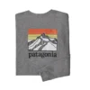 Patagonia Men's Long-Sleeved Line Logo Ridge Responsibili-Tee