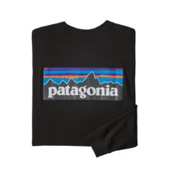 Patagonia Men's Long-Sleeved P-6 Logo Responsibili-Tee