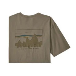 Patagonia Men's '73 Skyline Organic T-Shirt -Pranas Clothing Store WBS22 37534 GDNG