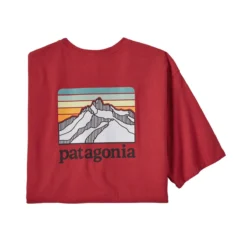 Patagonia Men's Line Logo Ridge Pocket Responsibili-Tee -Pranas Clothing Store WBS22 38511 SUMR 1