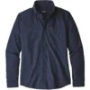 Patagonia Men's Long-Sleeved Vjosa River Pima Cotton Shirt