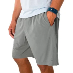 Men's Breeze Short - 8" -Pranas Clothing Store m breezeshorts Cement 1